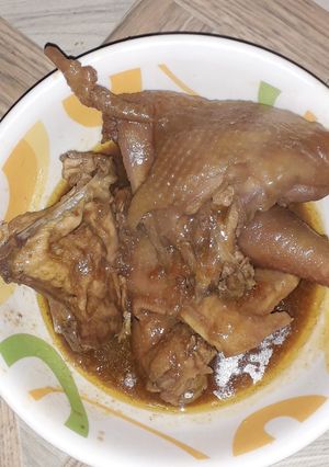 A picture of Chicken pepper soup.