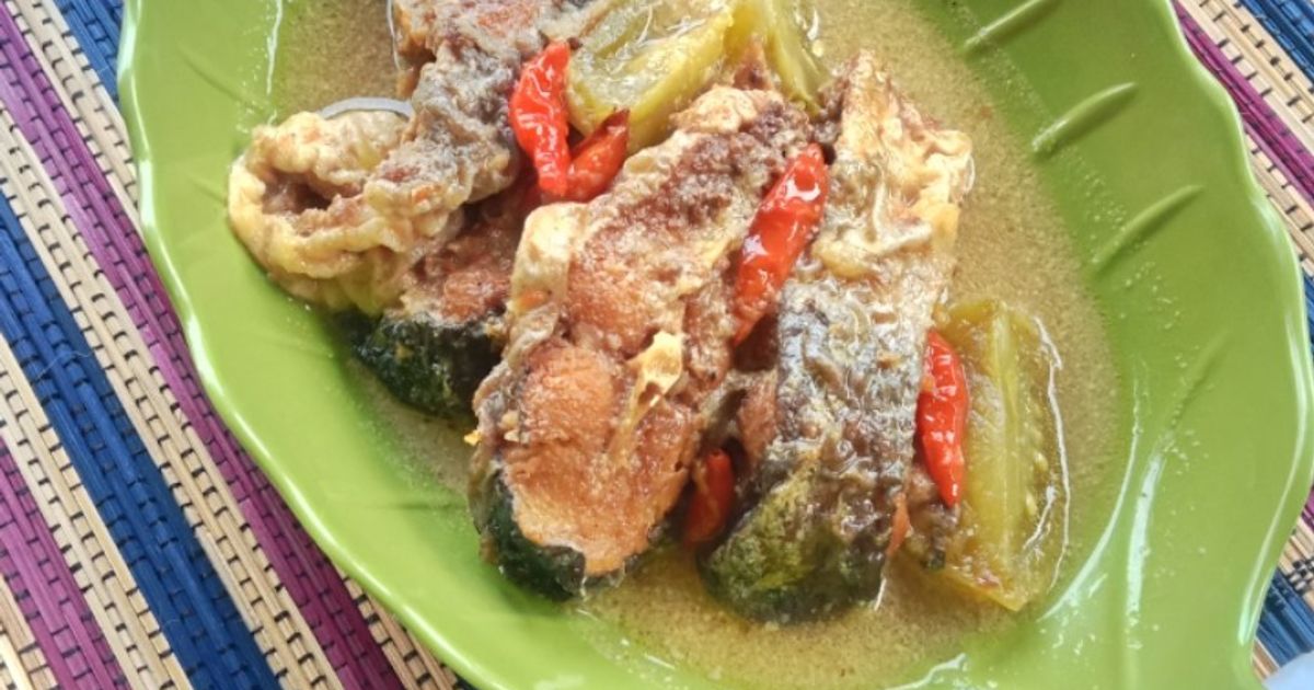 Lodeh Ikan Patin dan Tomat hijau