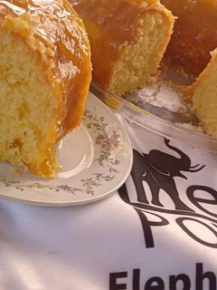 عکسی از دستور کیک پرتقالی با سس پرتقال 😋