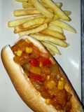Bocadillo veggie (vegano)