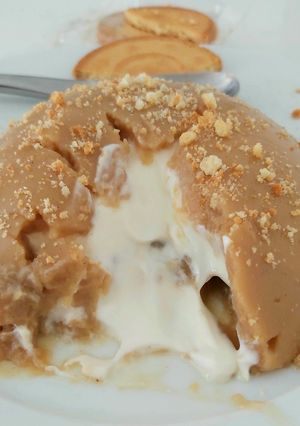 Une photo de Flan healthy saveur caramel