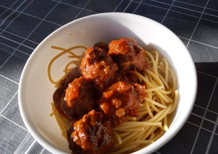 Easy Italian meatballs