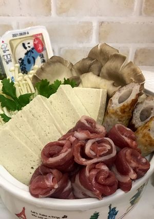 鹽滷豆腐豆漿鍋 的食譜成品照片