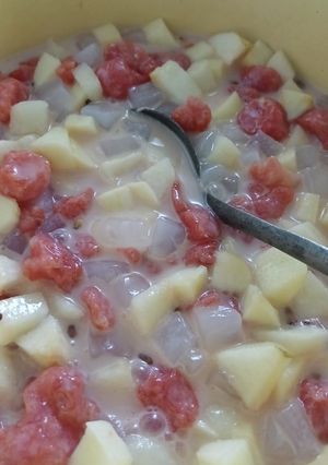 Foto resep Es buah segar