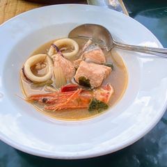 A picture of Tom-Yam Seafood.