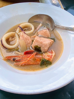 A picture of Tom-Yam Seafood.