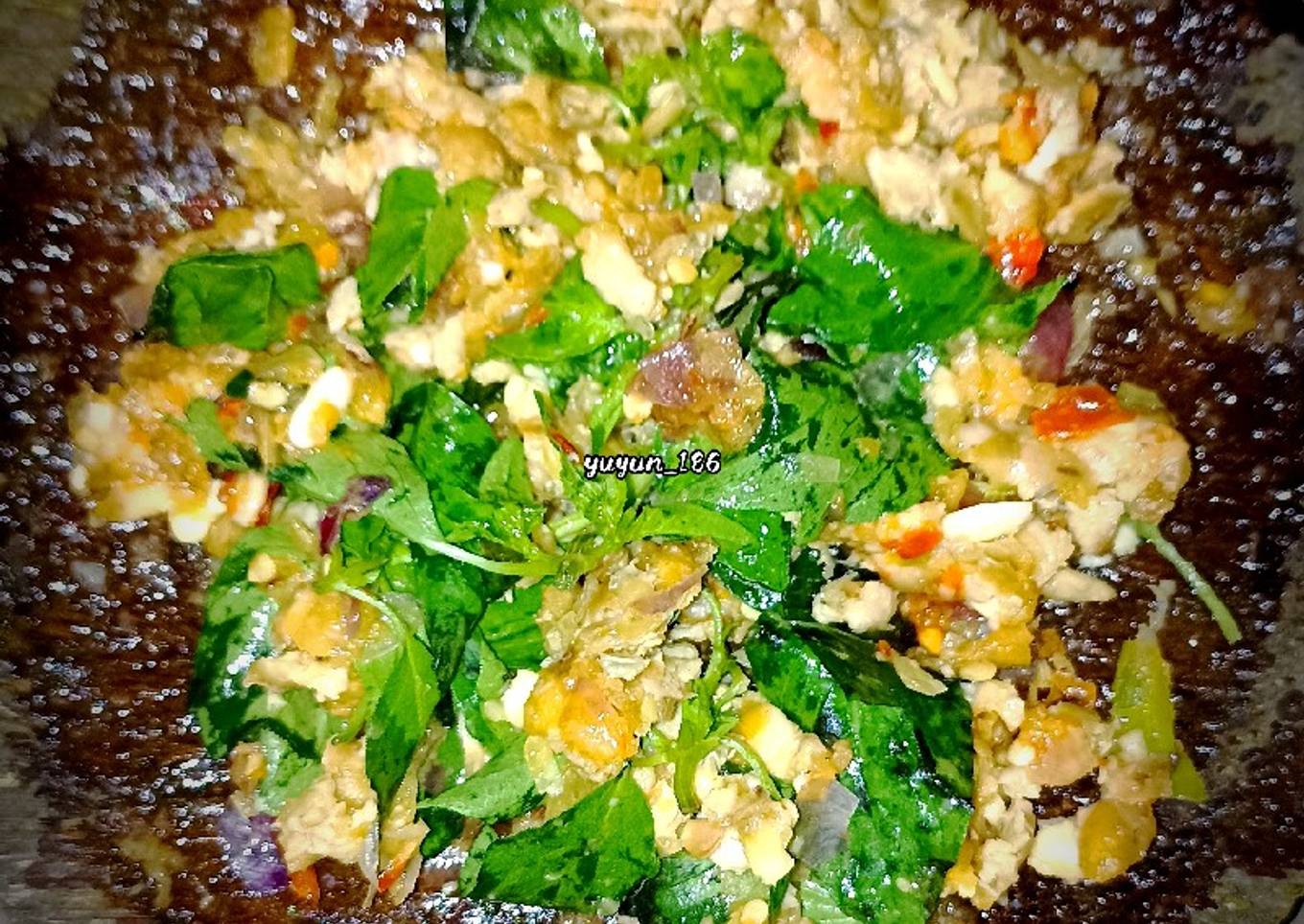 Sambal Tempe Penyet Kemangi