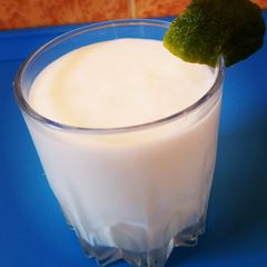 A picture of Homemade sour milk.