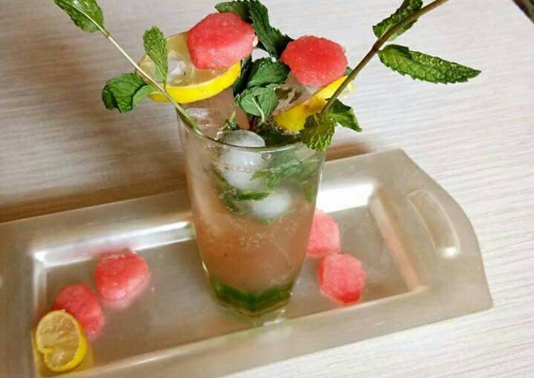 Watermelon Mint Mojito (Summer delight)