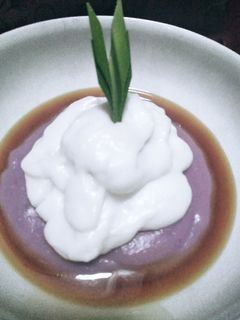 Foto resep Bubur Sumsum Ubi Ungu