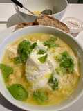 Chickpeas al Limone with Burrata