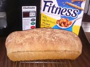 Una foto de pan de molde en panificadora