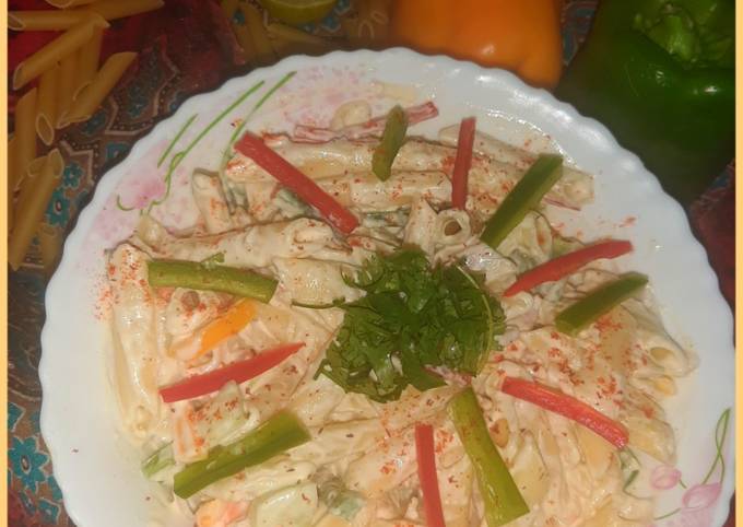 Mayocheese pasta salad