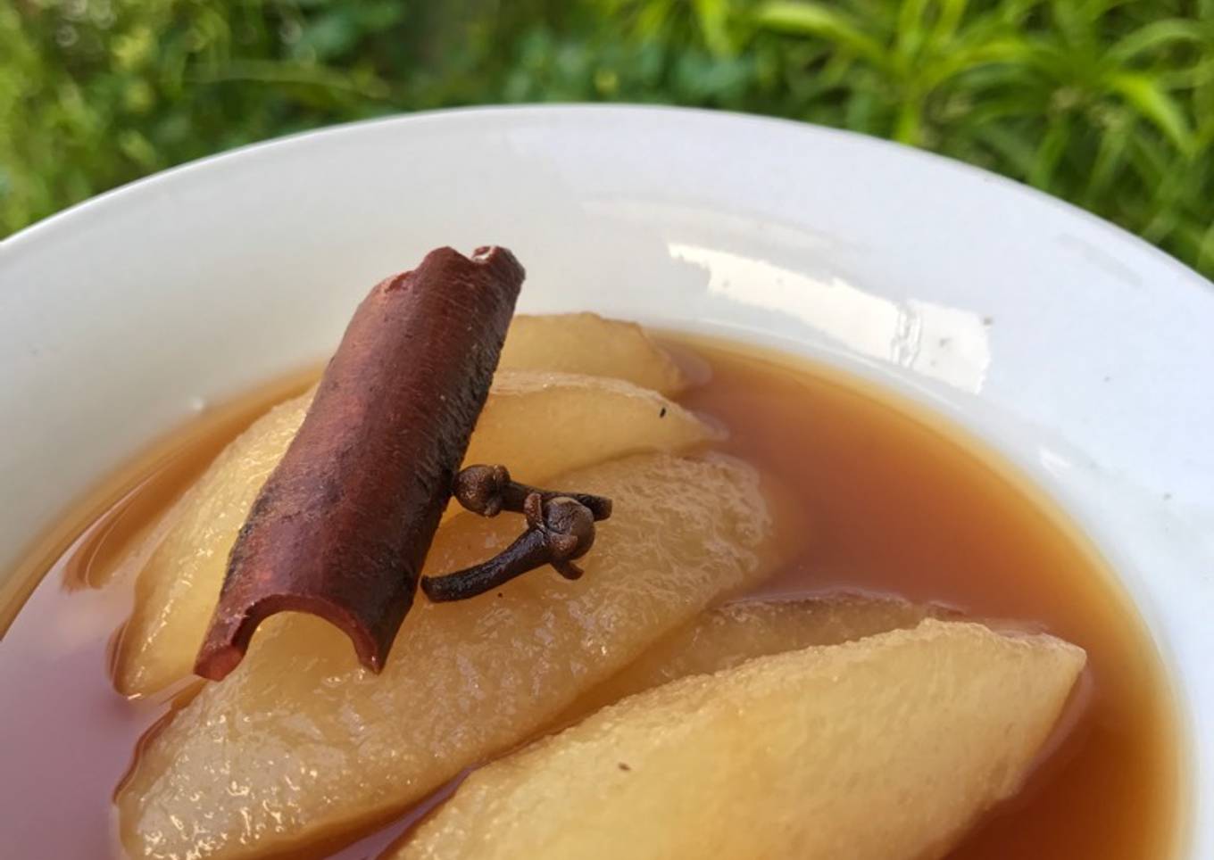MPASI 10+ Poached Pear/ Pear rebus