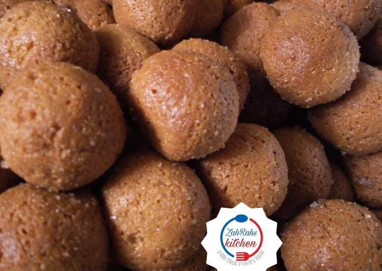 Steps to Prepare Homemade Fried milk balls (gullisuwa)