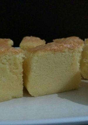 Foto resep Condensed milk cotton cake 5 bahan