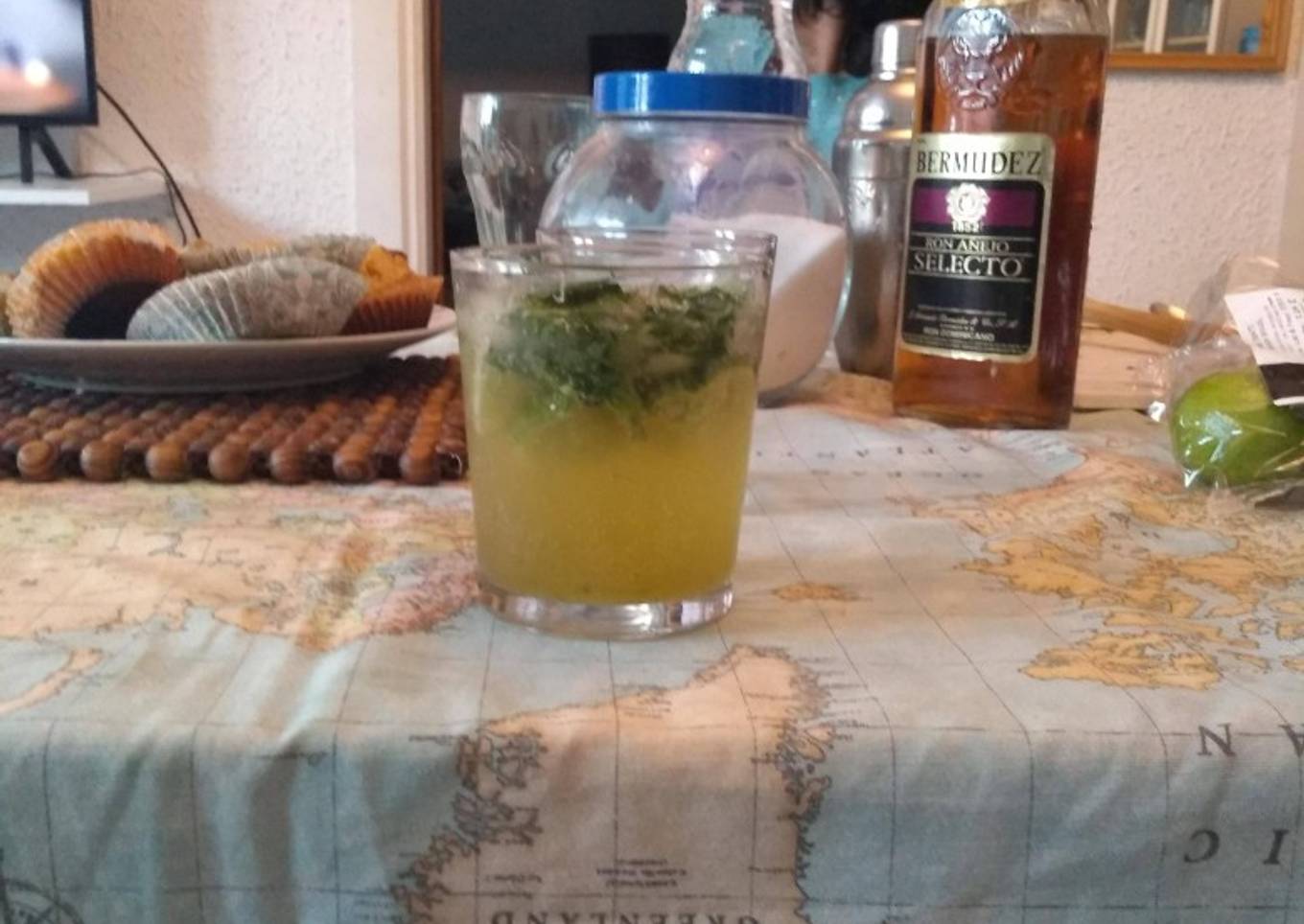 Mojito con menta