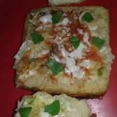 Bread suzi pizza A picture of Bread suzi pizza.