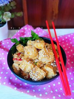 Foto resep Tahu Telur Teriyaki