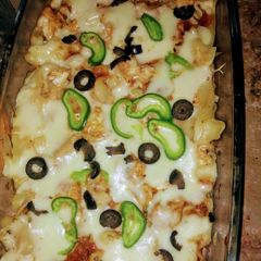 Chicken lasagna A picture of Chicken lasagna.