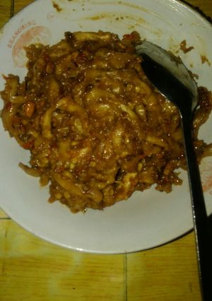 Foto resep Jamur tiram bumbu sate