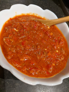 A picture of Penang Sambal Belachan.