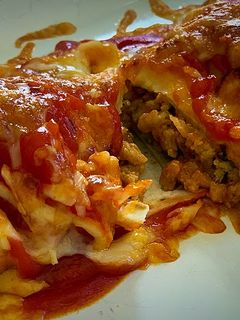 Una foto de Enchiladas de cerdo