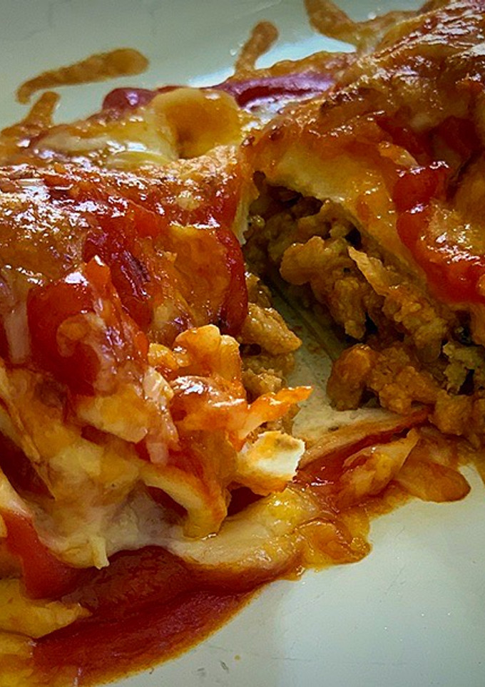 Una foto de Enchiladas de cerdo