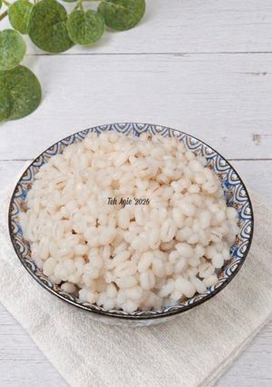Foto resep Barley rebus pengganti nasi