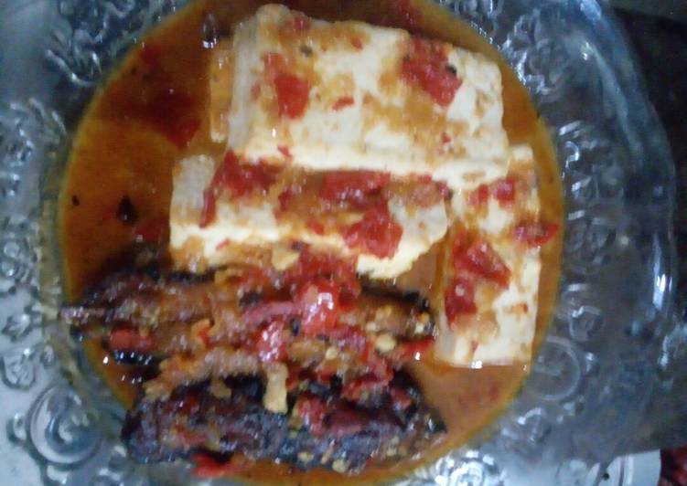 Bagaimana memasak Panggang Tongkol Tahu Pedas Manis Anti Gagal