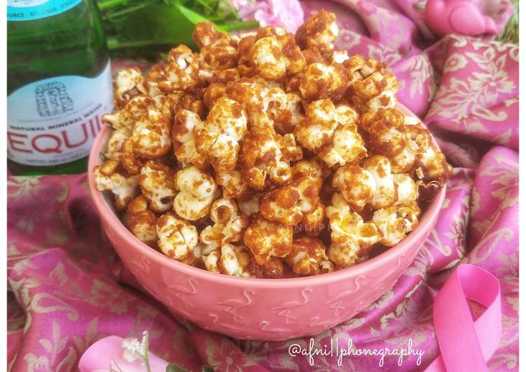 Resep Popcorn Caramel ☆Minggu 5☆ Anti Gagal