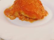 Una foto de receta facil bacalao con tomate