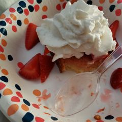 A picture of Strawberry Shortcake.