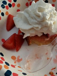 A picture of Strawberry Shortcake.