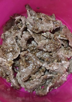 Foto resep Dendeng sapi kering simple