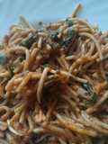 Spaghetti con collejas y bonito