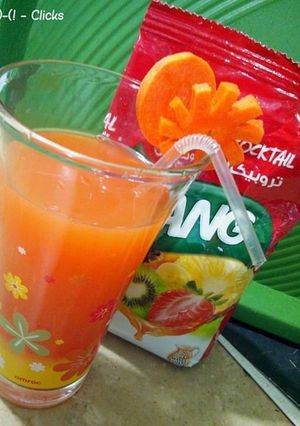 A picture of Tropical Cocktail Carrot Tang Drink.