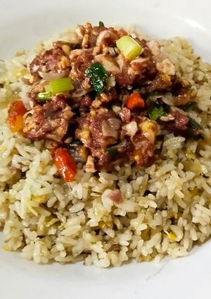 Foto resep Nasi goreng sambel ijo padang