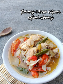 Foto resep Garang Asem Ayam Kuah Bening Seger (Tanpa Santan)