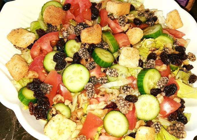Easiest Way to Make Any-night-of-the-week Vegetarian Salad