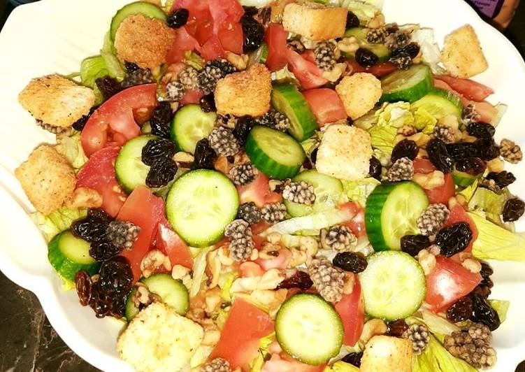 Easiest Way to Prepare Quick Vegetarian Salad