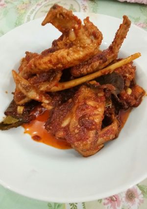 Foto resep Sayap ayam mercon pedas membahana