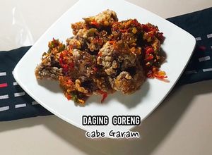 Foto resep Daging Goreng Cabai Garam