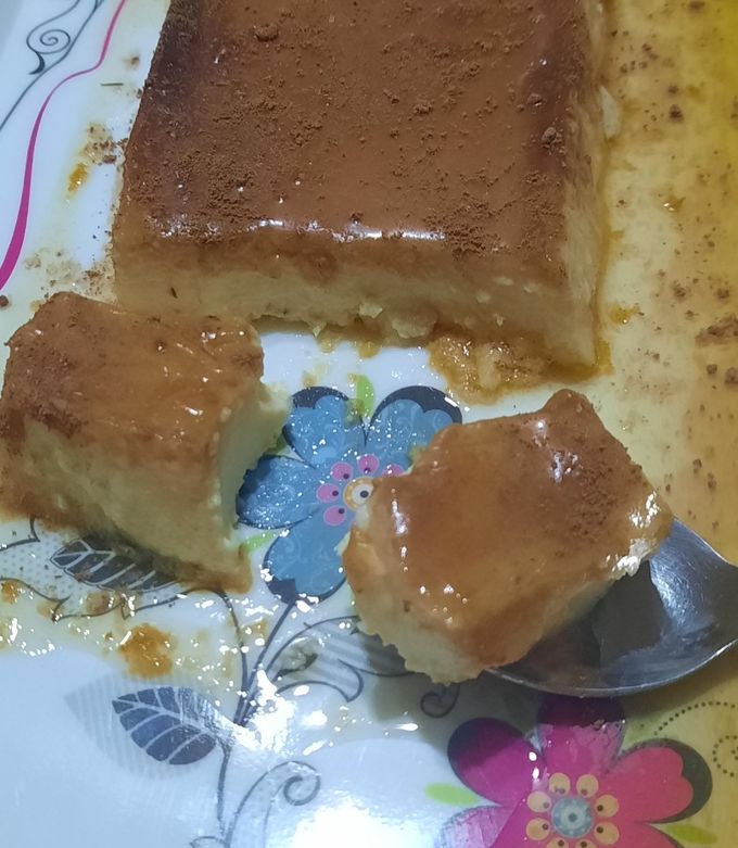 Una foto de Lingote de yogur, canela y huevo