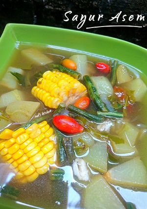 Foto resep Sayur Asem Sunda
