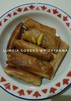 Foto resep Lumpia Goreng Isi Cakalang, Bihun, Wortel
