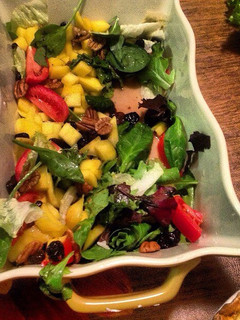 Una foto de Ensalada de mango