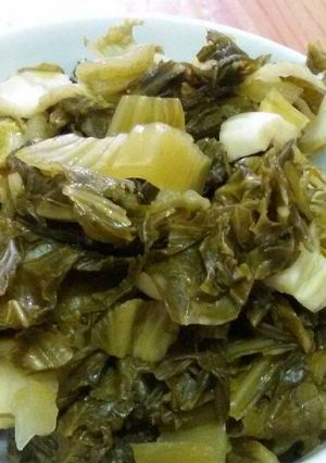 Hình của món Dưa cải muối chua.