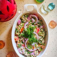 A picture of Tabbouleh.