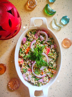 A picture of Tabbouleh.